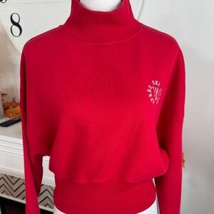 Wild Fable Scarlet Cropped Sweatshirt